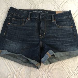 American Eagle jean shorts. Size 14. New.